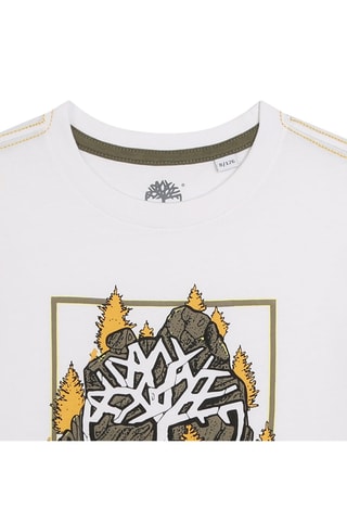 T-shirt en coton biologique - Blanc - Timberland