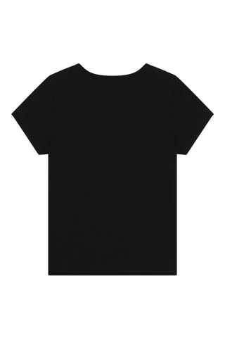T-shirt en coton biologique - Noir - Sonia Rykiel