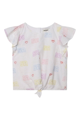 Blouse - Blanc - Sonia Rykiel