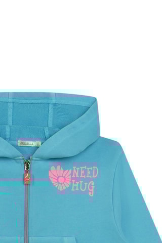Sweat à capuche - Bleu - Billieblush