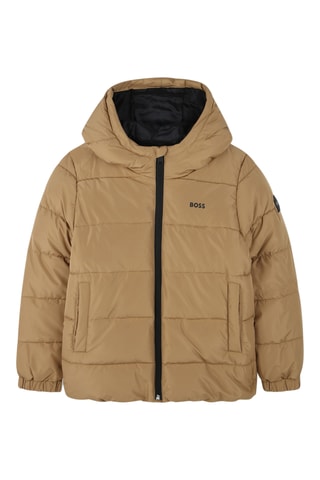 Doudoune à capuche - Beige - Boss