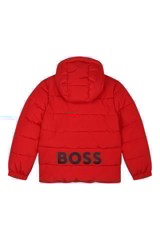 Doudoune à capuche - Rouge - Boss