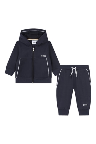 Sweat à capuche et jogging - Bleu marine - Boss