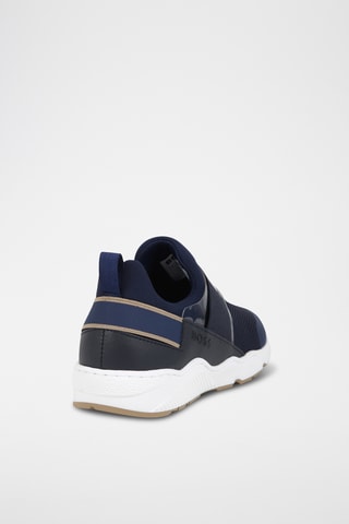 Slip-on - Bleu marine et blanc - Boss