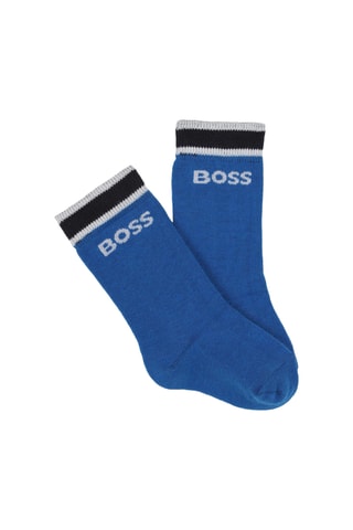 3 paires de chaussettes - Bleu et noir - Boss