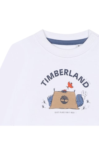 T-shirt en coton biologique - Blanc - Timberland
