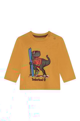 T-shirt en coton biologique - Moutarde - Timberland