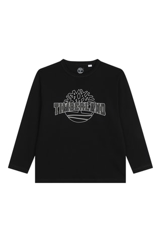 T-shirt en coton biologique - Noir - Timberland 