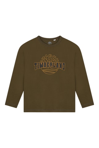 T-shirt en coton biologique - Kaki - Timberland 