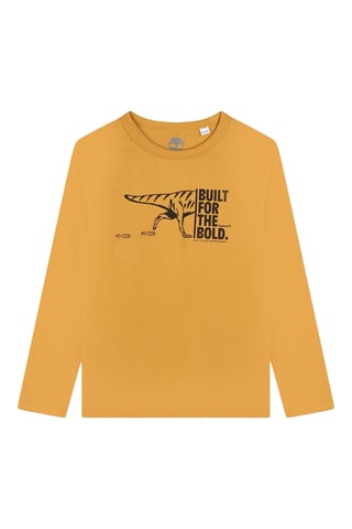 T-shirt en coton biologique - Moutarde - Timberland