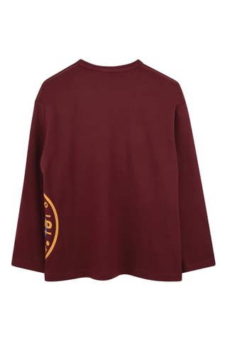 T-shirt en coton biologique - Bordeaux - Timberland