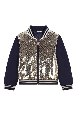 Bomber - Bleu marine et doré - Billieblush