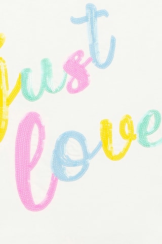 T-shirt - Ecru - Billieblush