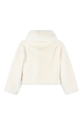 Veste polaire - Ecru - Billieblush