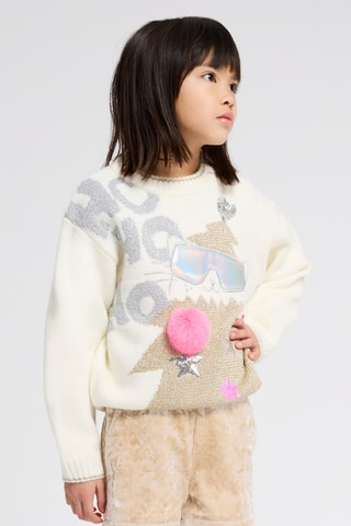 Short en velours - Beige - Billieblush