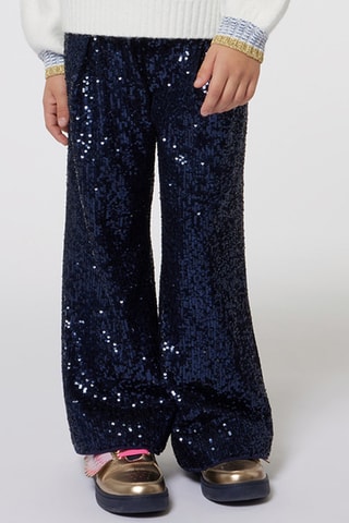 Pantalon - Bleu foncé - Billieblush