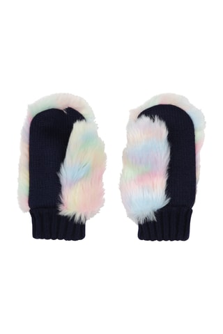 Moufles polaires - Bleu foncé - Billieblush