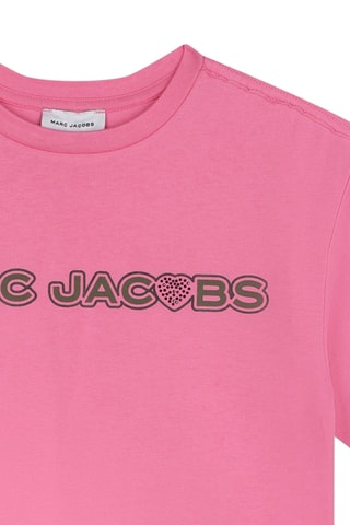 T-shirt en coton biologique - Rose - Marc Jacobs
