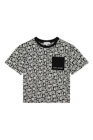 T-shirt en coton biologique - Noir et blanc - Marc Jacobs