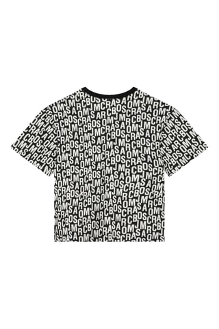 T-shirt en coton biologique - Noir et blanc - Marc Jacobs