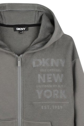 Sweat à capuche - Gris - DKNY