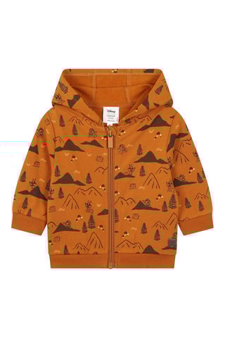 Sweat à capuche et jogging en coton biologique - Orange - Carrément Beau