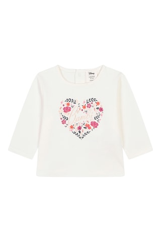 T-shirt en coton biologique Bambi Disney - Ecru - Carrément Beau