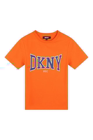 T-shirt en coton biologique - Orange - DKNY 