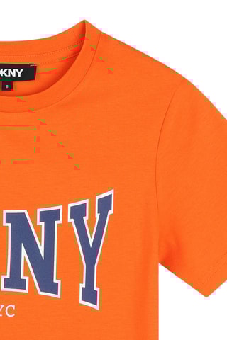 T-shirt en coton biologique - Orange - DKNY 