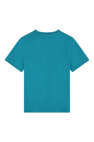 T-shirt en coton biologique - Bleu cannard - DKNY 