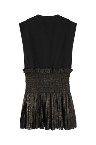 Robe trompe-l'œil - Noir et doré - Karl Lagerfeld