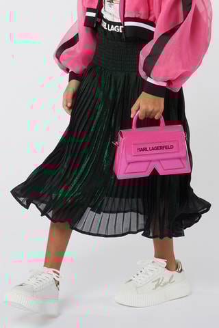 Jupe plissée - Vert foncé - Karl Lagerfeld
