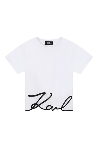 T-shirt - Blanc - Karl Lagerfeld