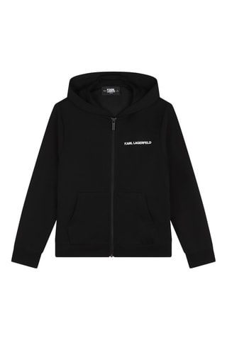 Sweat à capuche - Noir - Karl Lagerfeld