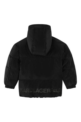 Doudoune à capuche - Noir - Karl Lagerfeld