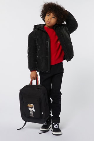 Doudoune à capuche - Noir - Karl Lagerfeld