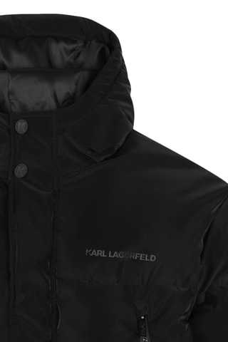 Doudoune à capuche - Noir - Karl Lagerfeld