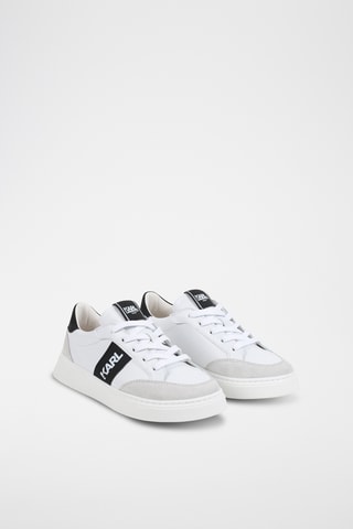 Baskets en cuir - Blanc - Karl Lagerfeld