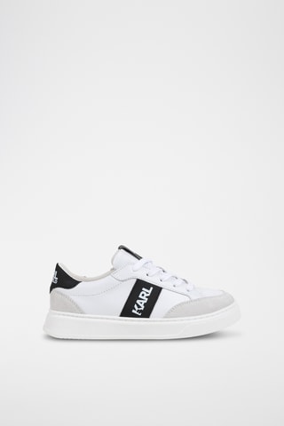 Baskets en cuir - Blanc - Karl Lagerfeld
