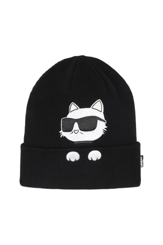 Bonnet et snood - Noir - Karl Lagerfeld