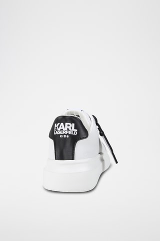 Baskets en cuir - Blanc - Karl Lagerfeld