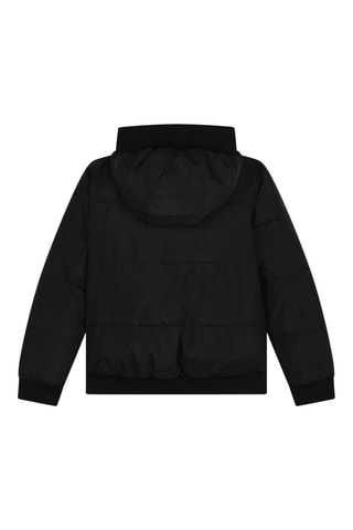 Doudoune réversible à capuche - Noir et orange - DKNY 