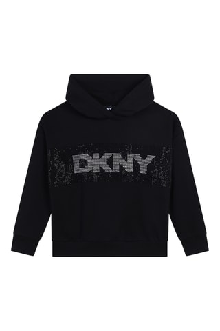 Sweat à capuche - Noir - DKNY