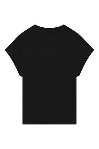 T-shirt en coton biologique - Noir - DKNY