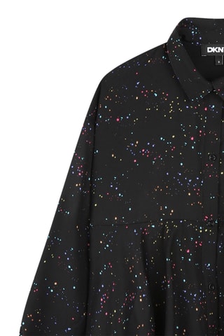 Robe volantée - Noir - DKNY