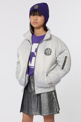 T-shirt en coton biologique - Violet - DKNY