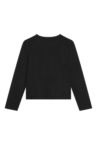 T-shirt en coton biologique - Noir - DKNY