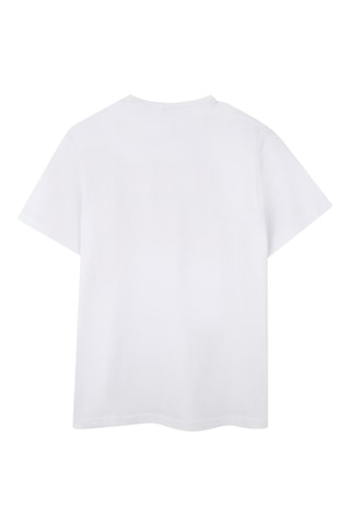 T-shirt en coton biologique - Blanc - Hugo