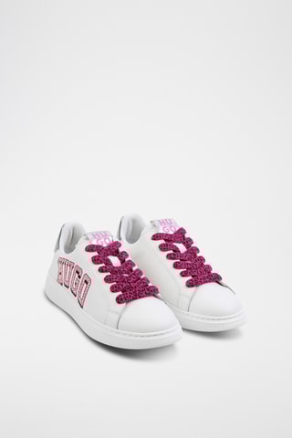 Baskets en cuir - Blanc - Hugo