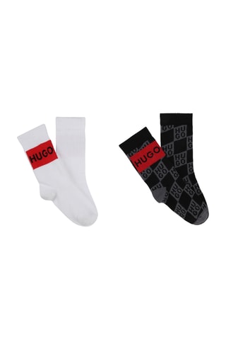 2 paires de chaussettes - Blanc - Hugo